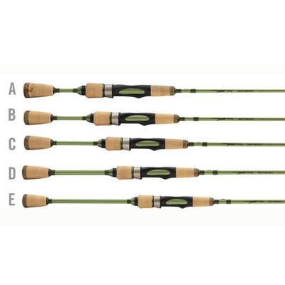 TFO Trout Panfish II 6ft 6in UL 3pc Spinning Rod (TPS2 661-3)
