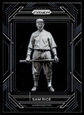 2023 Panini Prizm Sam Rice Washington Senators #186 13369