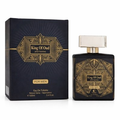 King of Oud for Men Eau de Parfum 100ml Herren Parfum EDP Natural Spray NEU OVP