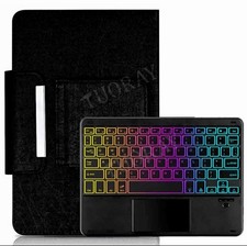 Backlit Touchpad Keyboard Case Mouse For Amazon Fire HD 10 13th 11th Generation