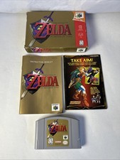 Legend of Zelda Ocarina of Time Nintendo 64 N64 Complete Box In CIB Authentic