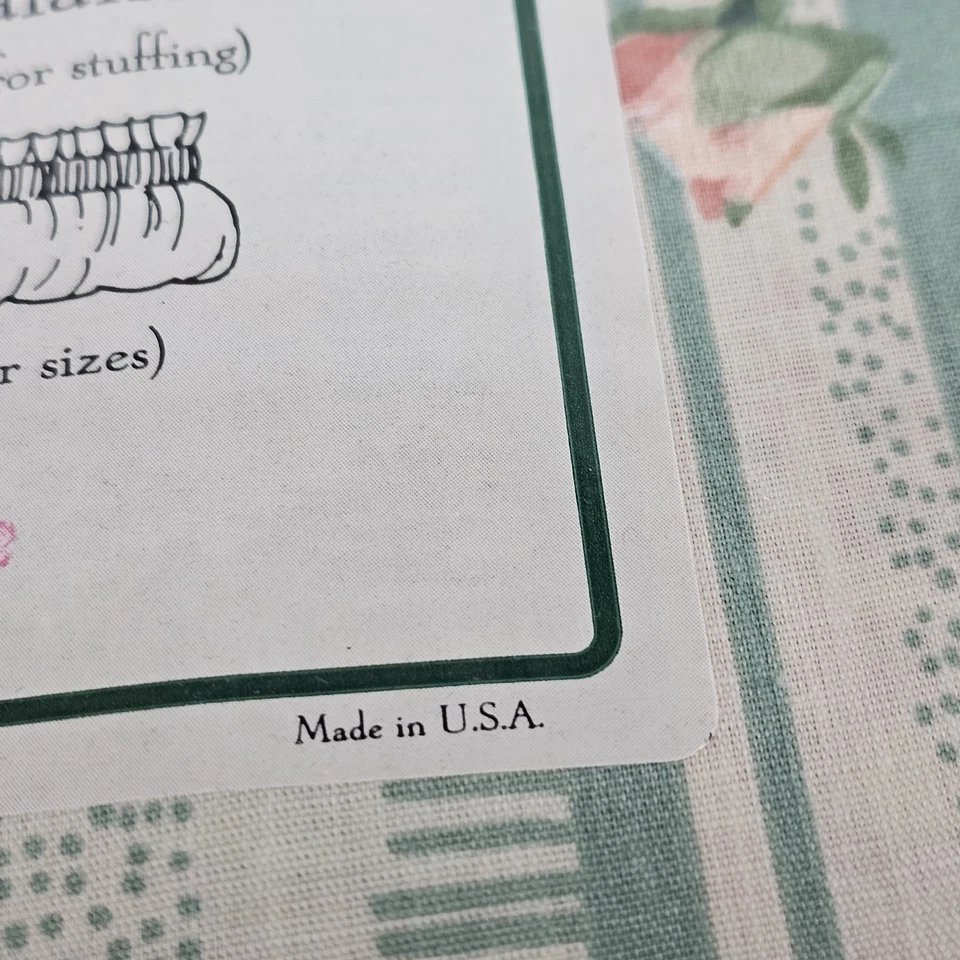 Vtg Croscill Vienna Floral Garden Blouson Valance 88 x 15 Style 6845 USA NOS - Image 4 of 4