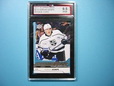2017/18 UPPER DECK UD YOUNG GUNS HOCKEY CARD #210 ADRIAN KEMPE ROOKIE RC KSA 9.5