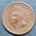1885 Indian Head Cent 1c Penny Better Grade  VF - XF #92733
