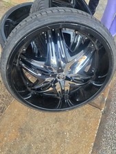 26 Diablo Wheels Elite With Lexani Tires. Tires Are Brand New. Rims Are Used