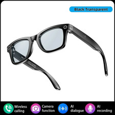 AI Smart Glasses HD Photo Video Simultaneous Translation 260mAh Large Battery