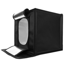 LED Fotostudio Lichtzelt 50x50cm mit LED-Beleuchtung, 4 Hintergr&uuml;nde, Tasche