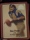 Photo of 2000 Fleer Greats of the Game #13 Dan Fouts San Diego Chargers Football Card