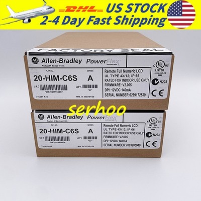 Brand New Allen-Bradley 20-HIM-C6S SERA POWERFlex  Free Shipping