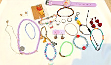 Children's Jewelry Lot - Necklaces, bracelets, earrings, rings - OVER 20 PIECES