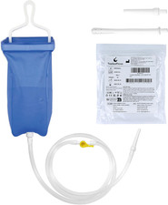 1.8Quart Enema Irrigator Home Coffee Enema Bag Kit for Colon Cleansing Portable