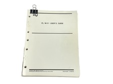 VTG Original 1983 Intel PL/M-51 User's Guield Manual