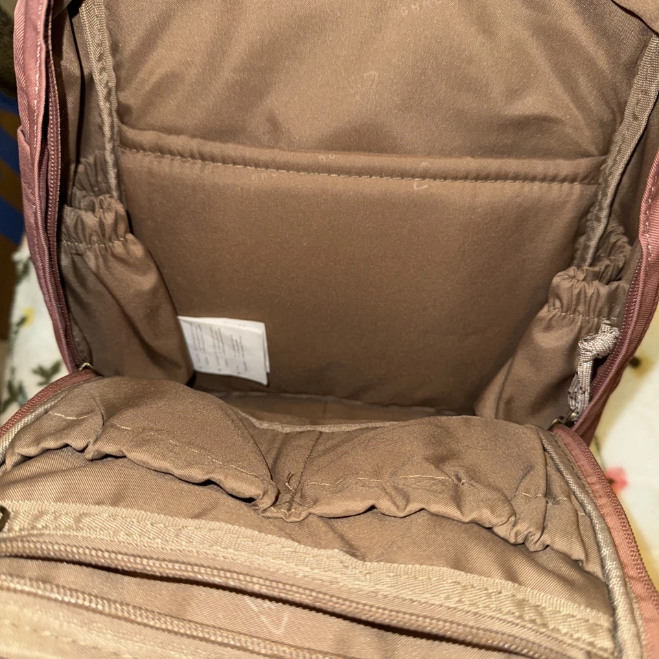 Mochila de aventura al aire libre Donut bolsa para computadora portátil con detalles de cuero Foto 4 de 4