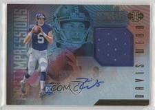 2017 Panini Illusions First Impressions Memorabilia Davis Webb #124 Auto 7ba