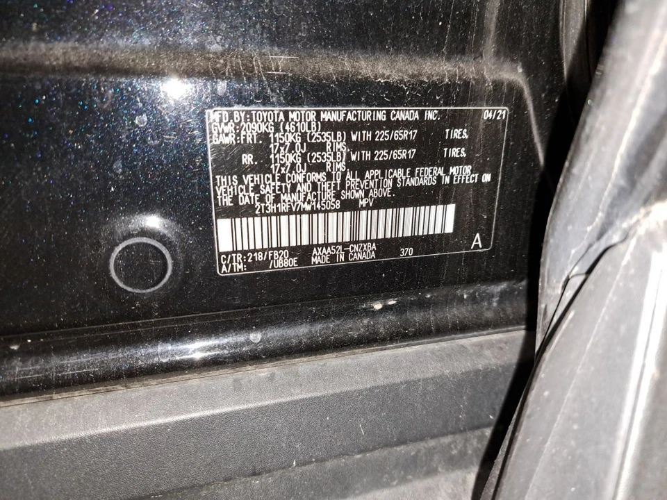 Power Steering Gear/Rack And Pinion 2021 Rav 4 Sku#4286159 - Image 2 of 4