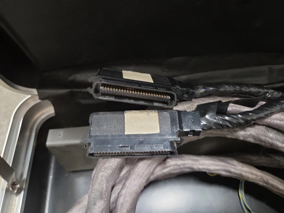 25 Pair Telco Amphenol CAT3  Cable 50 Pin/Male Female/30 ft length TRW Cinch GTE - Image 2 of 4