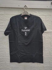 NEW Supreme Cross Box Logo Tee Mens Size Small