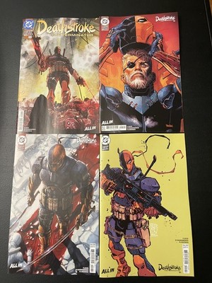 DEATHSTROKE THE TERMINATOR #1 CVR A B C D E F LOT 6 DC COMICS 2026