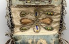 Antique 18th Century “Housewife” Silk Decorative Silk Fabric Sewing Tools Holder — photo 7
