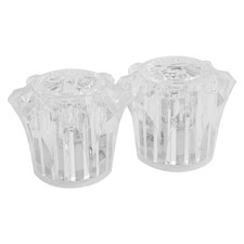 Pair of Universal round Acrylic Replacement Faucet Handles