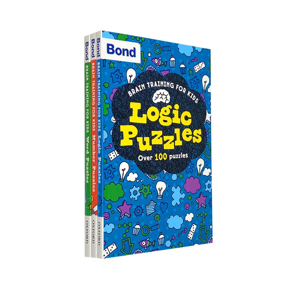 Bond Brain Training Puzzles for Kids Oxford 3 Books - Age 7-9 - Paperback - Image 5