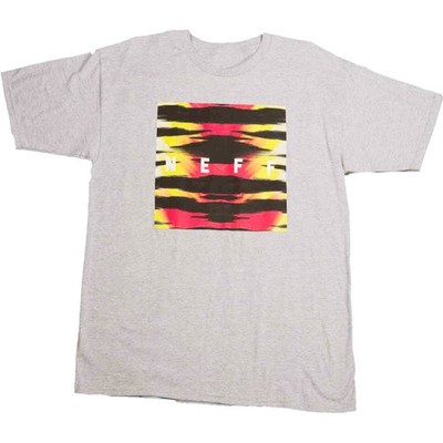 Neff Coffer Crew Neck Short Sleeve T-Shirt, Men's Large, Athletic Heather Grey