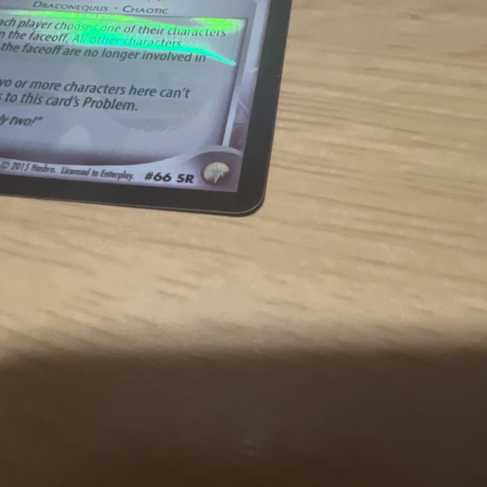 My Little Pony CCG Discord Plus One Equestrian Odysseys SR #66 - Image 3 of 4