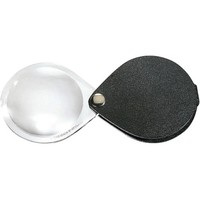 Eschenbach 1740530 Leder-Einschlaglupe VergrößErungsfaktor: 6 X LinsengrößE: (Ø)