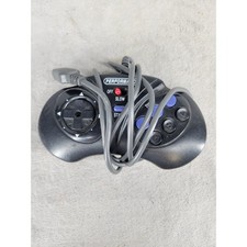 Performance P-041 Sega Genesis Game Pad Controller Turbo Slow Black 3-Button