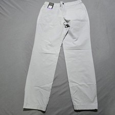 NEW Banana Republic Men's Gray Pants Elastic Waist 30x29 motion tech hybrid