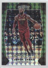 2017-18 Panini Prizm Mosaic Green LeBron James #80 6fs