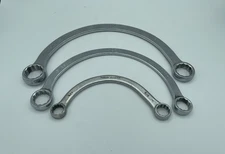 MAC Tools/ Thorsen Tools Half Moon 12-Point Box End Wrench Set/ Lot of 3 (USA)