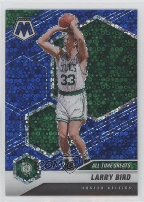 2020 Panini Mosaic All-Time Greats Fast Break Blue Prizm /85 Larry Bird HOF 1q9j