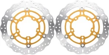 Floating Contour Brake Rotor Front Set