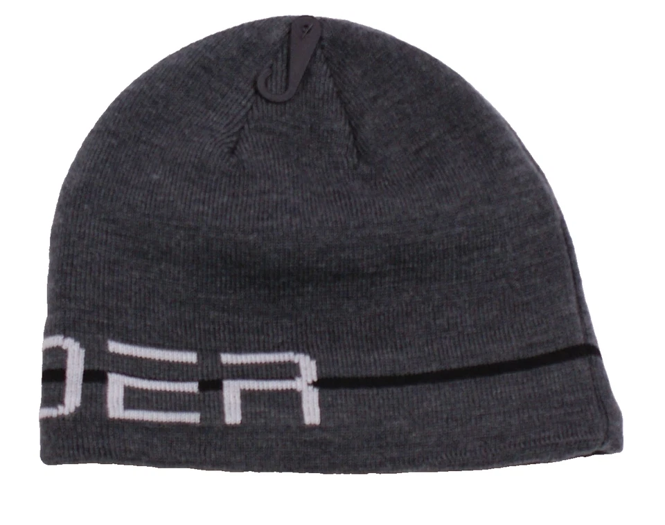 Gorro Spyder masculino tamanho único forrado de lã cinza - Imagem 2 de 2