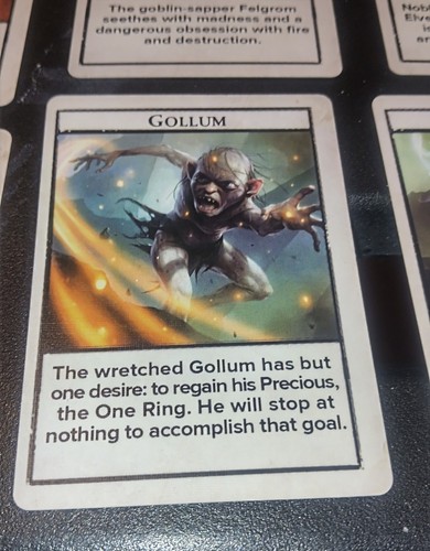RAREST Ccg LOTR Gaurdians Middle Earth 1st Prototype NonRelease Character Cards - Picture 8 of 11