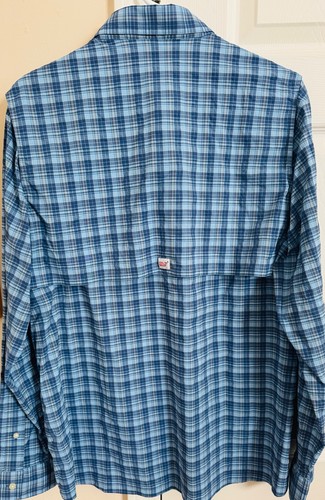 NUEVO CON ETIQUETAS Camisa Vineyard Vines Harbor Color Esmeralda Moonshine Para Hombres M Manga Larga - Imagen 7 de 8