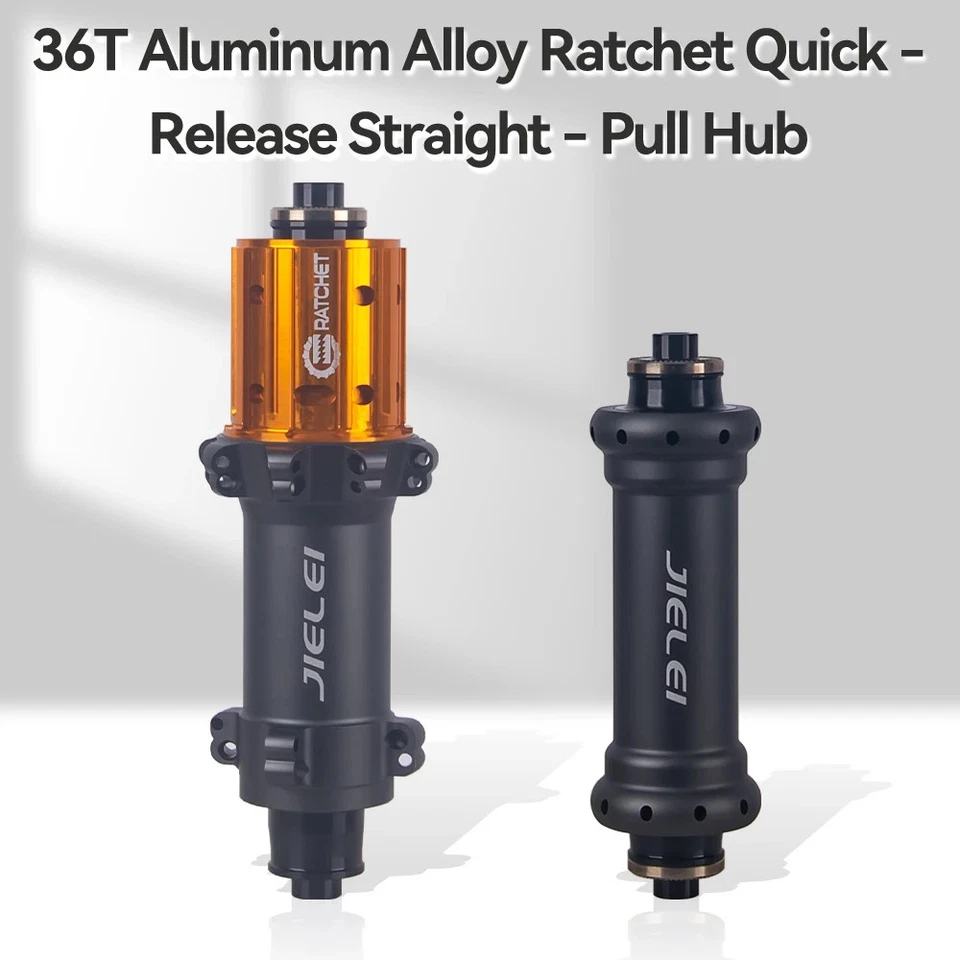 Buje de freno ultraligero 36T trinquete en V delantero 20 trasero 24 orificios freno de disco buje de bicicleta de carretera Foto 2 de 4