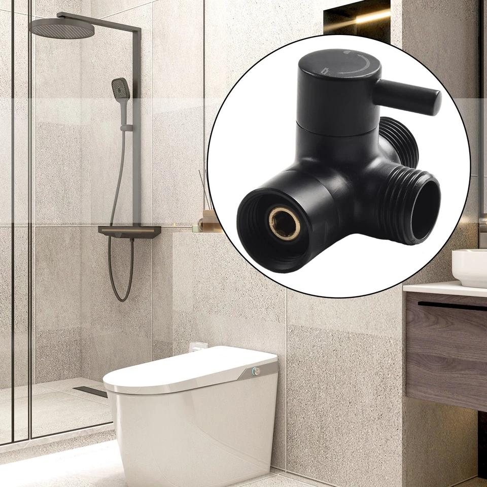 3 Way G12 Shower Head Bracket Valve Diverter for Shower Mode Switching - Image 3 of 4