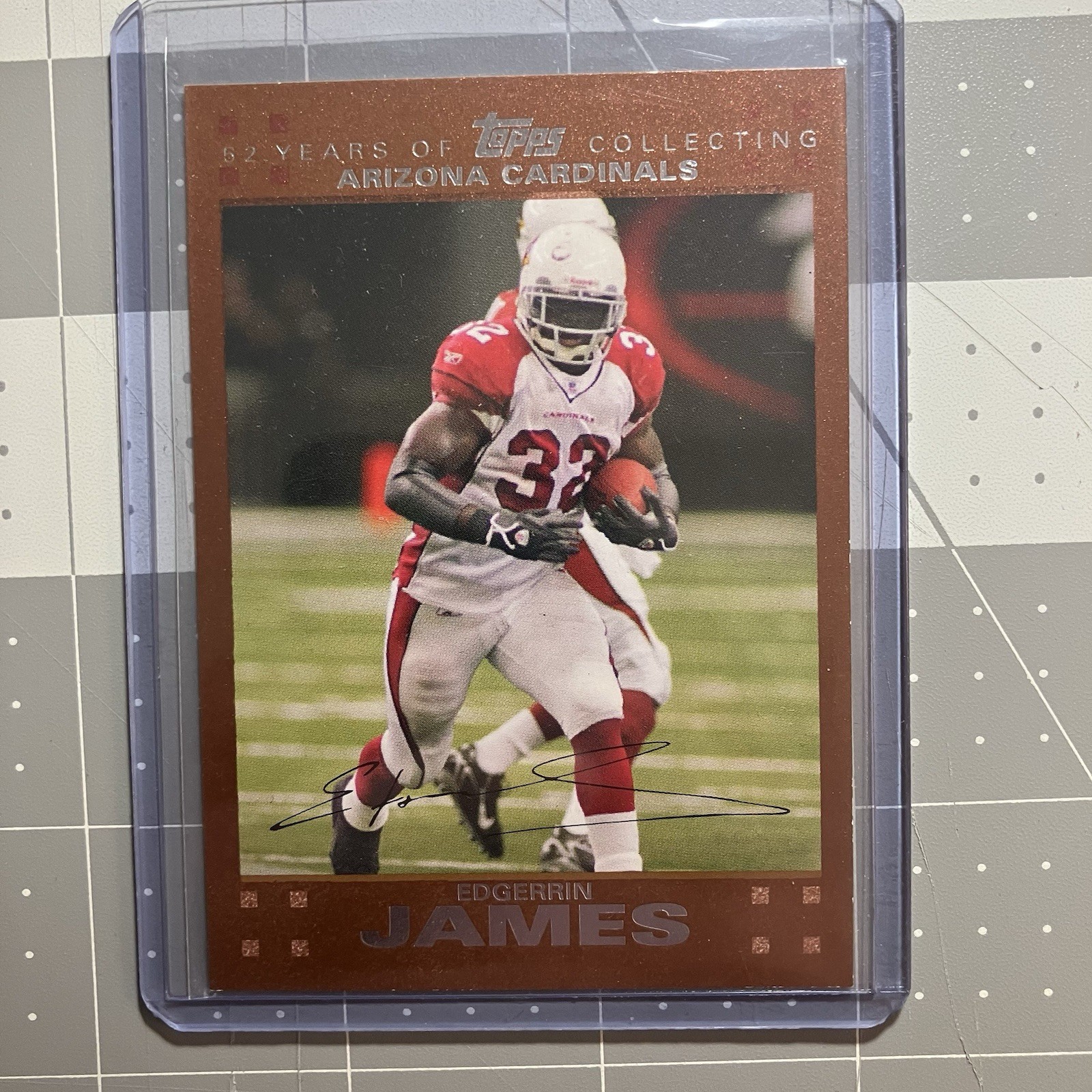2007 Topps Edgerrin James #49 Arizona Cardinals Bronze Parallel /2007