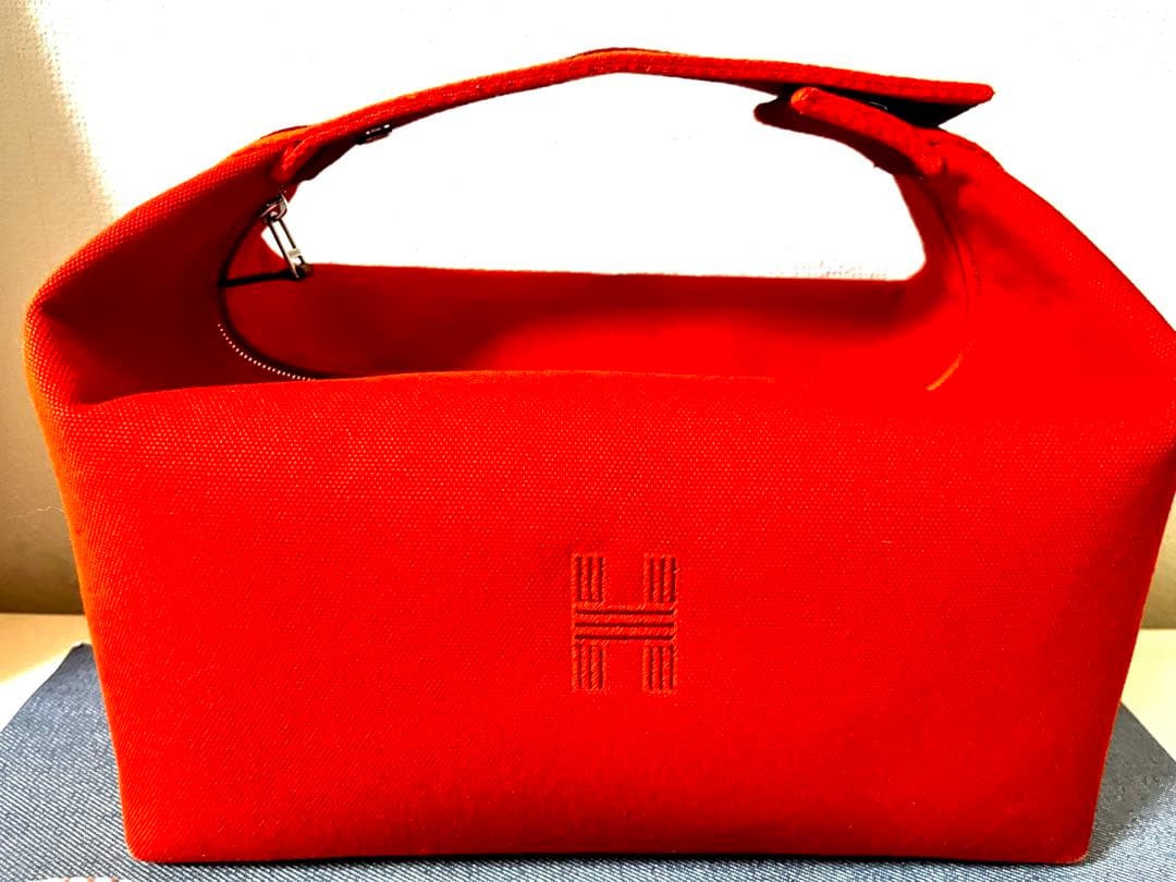 HERMES Bride-a-Brac GM Pouch Orange — image 3