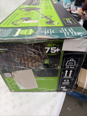 #ad Greenworks 80V 12quot; Cordless Battery LED Snow Shovel w 2.0Ah Battery amp; Charger $269.99