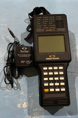 Sunrise Telecom Sunset T1 SS100 Handheld Communication Analyzer Test meter