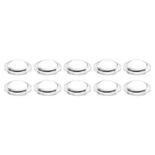 10Pcs Diameter 20mm High 7mm PMMA Flat Convex Lens Flashlight Optical Lens