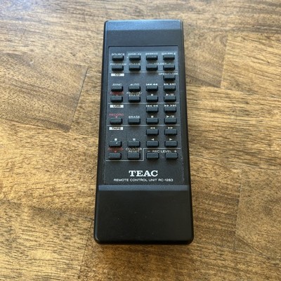 TEAC RC-1283 Remote Control - ONE OWNER / BARELY USED / MINT WORKING CONDITION