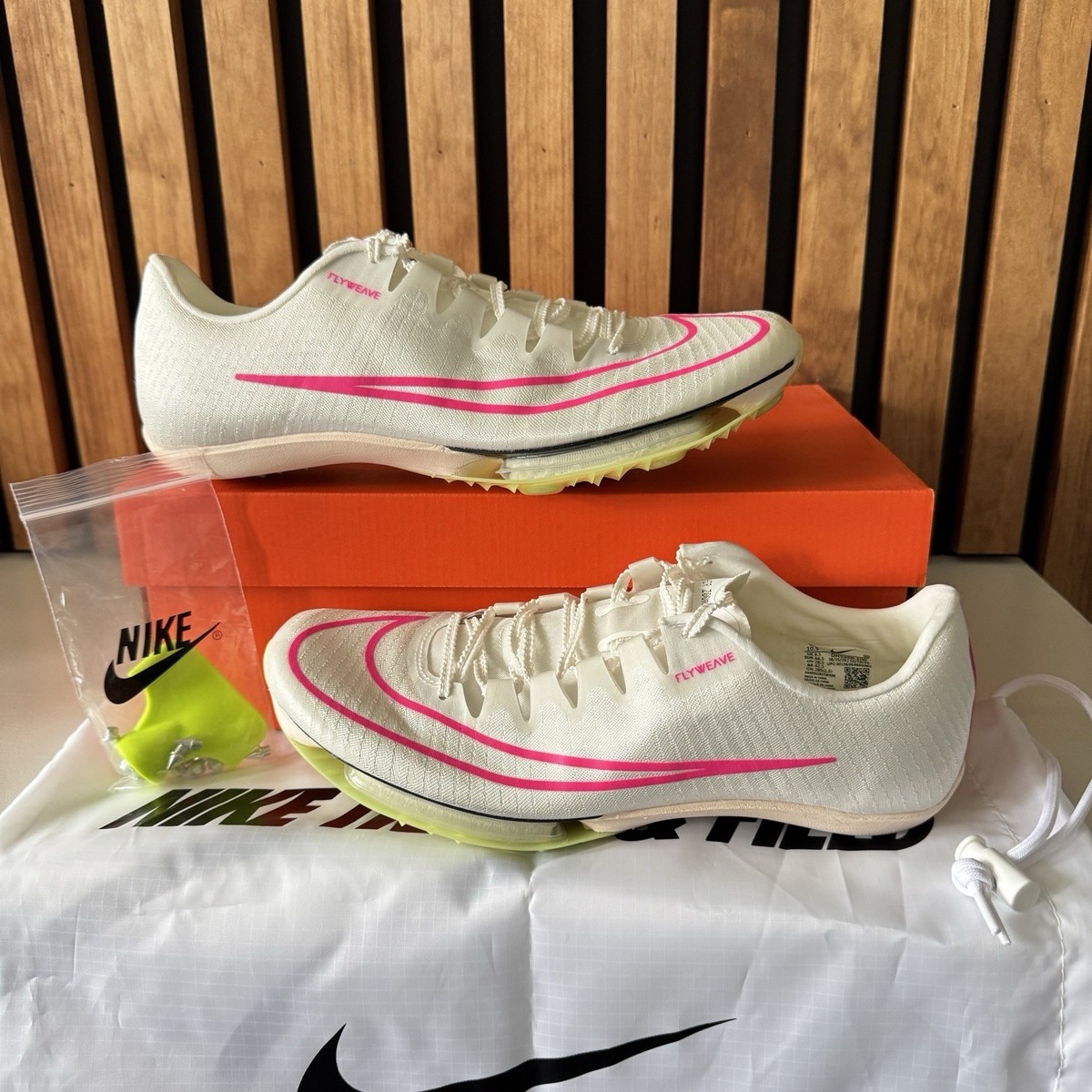 Nike Air Zoom Maxfly Track Spikes Sail Fierce Pink DH5359 