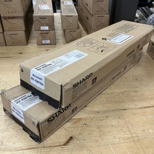 Sharp MX-45NTBA Black Toner Lot Of 2 Genuine New GENUINE OEM MX-45NTB