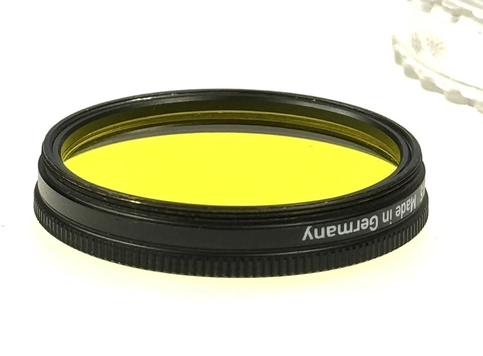Heliopan Leica 39mm Yellow Gelb 8 Lens Filter E39 3x - 1.5 Germany - Image 2 of 2