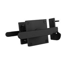 Double Side Gate Latch Swinging Door Latch for Basement Garage Tool Shed