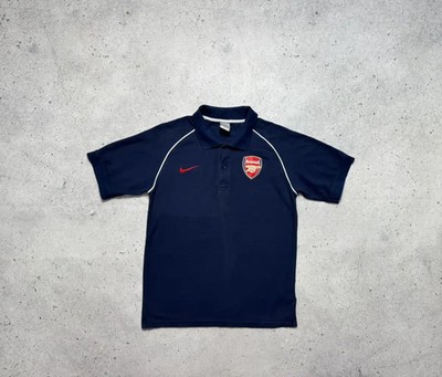 Nike FC Arsenal Vintage Soccer Jersey Polo Shirt Football | eBay